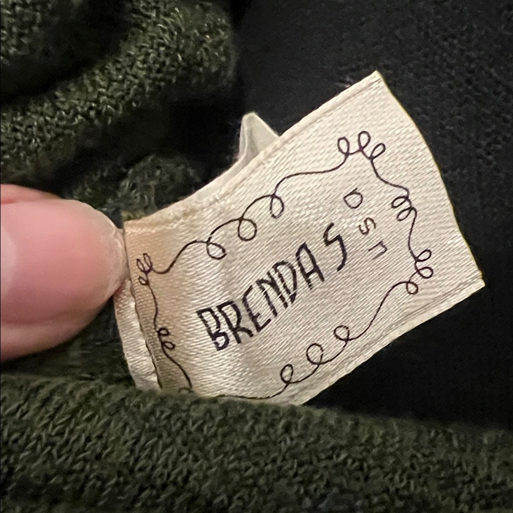 Forest Green Cowl Neck Women's Sweater Stitch Fix - Picture 6 of 6